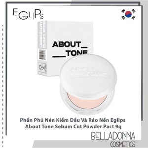 Phấn phủ kiềm dầu Eglips Oil Cut Powder Pact 8g