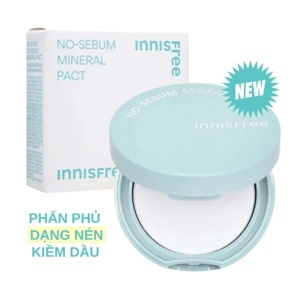 Phấn phủ kiềm dầu Innisfree No-Sebum Blur Pact
