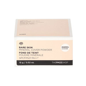 Phấn phủ Thefaceshop Bare skin mineral cover powder