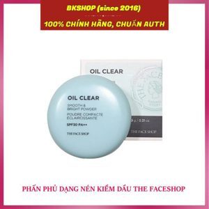 Phấn phủ Thefaceshop Oil Clear Blotting Pact