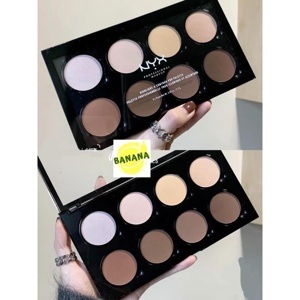 Phấn tạo khối 8 màu NYX Highlight & Contour Pro Palette 21.6g