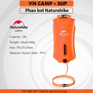 Phao bơi 28L Naturehike NH17S001-G