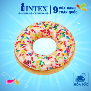 Phao tròn bánh quy 114cm INTEX 56263