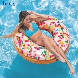Phao tròn bánh quy 114cm INTEX 56263