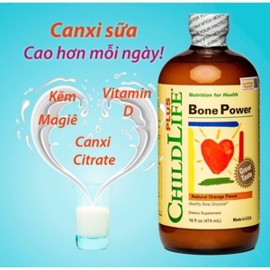 Phát triển khung xương và chiều cao ChildLife Bone Power -  474ml