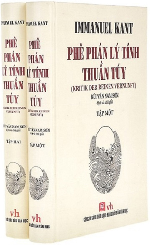 Phê phán lý tính thuần túy (Bộ 2 tập)