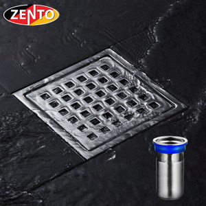 Phễu thoát sàn chống mùi hôi inox Zento ZT656