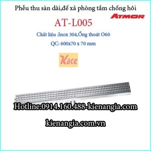 Phễu thoát sàn inox Atmor AT-L005