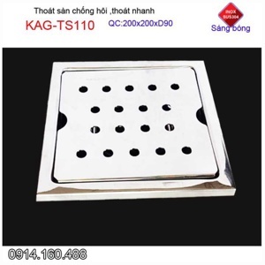 Phễu thoát sàn Zento TS110 - 98x98mm