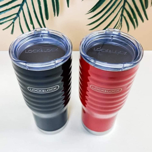 Phích - Bình giữ nhiệt Lock&Lock Black Wave Tumbler LHC4147BLK - 500ML