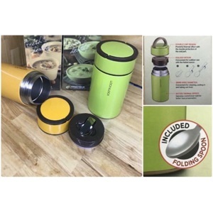 Phích - Bình giữ nhiệt Lock&Lock Column Food Jar LHC8022ORG - 750ML