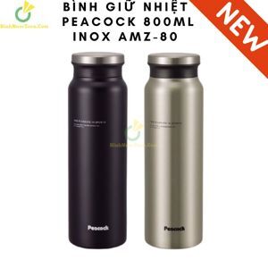 Phích - Bình giữ nhiệt Peacock AMZ-80 - 0.8L