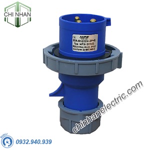 Phích cắm loại di động có kẹp giữ dây MPE MPN-0232