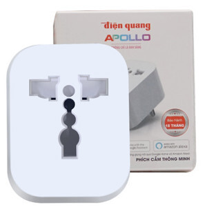 Phích cắm thông minh Điện Quang Apollo ĐQ SP1.1 01 Wifi