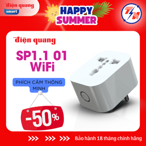 Phích cắm thông minh Điện Quang Apollo ĐQ SP1.1 01 Wifi