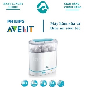 Máy tiệt trùng bình sữa Philips Avent SCF284/02 (284/02) - 3 trong 1