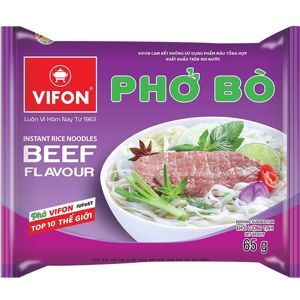 Phở bò ăn liền Vifon gói 65g