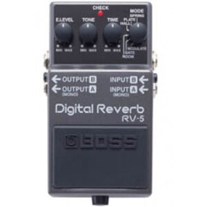 Phơ guitar Boss Digital Reverb RV-5