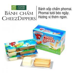 Phô mai chấm bánh Cheez Dippers Con Bò Cười gói 140g