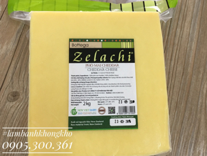 Phô mai Cheddar Sợi Bottega ZelaChi 1Kg