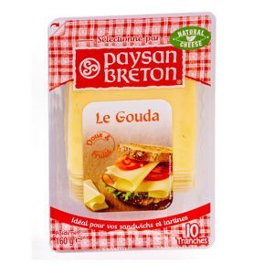 Phô mai Gouda lát Paysan Breton 160g