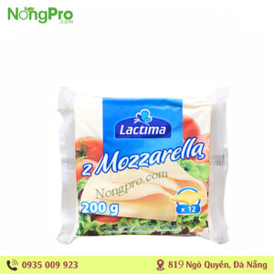 Phô mai Lactima Mozzarella gói 200g