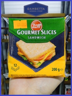 Phô mai lát Sandwich Zott gói 200g