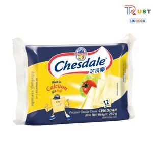 Phô mai lát vị sữa Chesdale gói 250g 12 lát