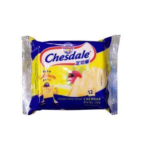 Phô mai lát vị sữa Chesdale gói 250g 12 lát