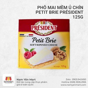 Phô mai mềm Brie hộp 125g