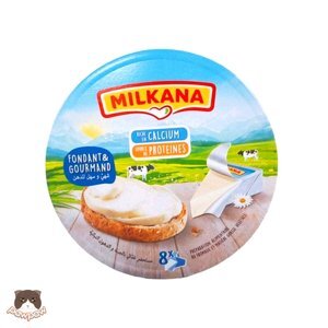 Phô mai Milkana 8 miếng – hộp 120gr