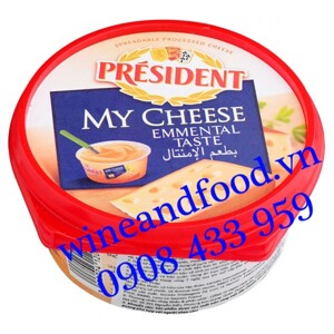 Phô mai phết My Cheese Emmental Taste Président 125g