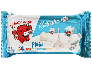 Phô mai vuông Con Bò Cười La Vache qui rit Belcube vị sữa 24 viên gói 125g