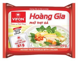 Phở thịt gà Hoàng Gia Vifon gói 120g