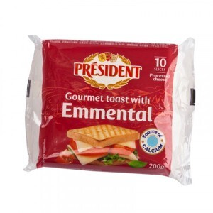 Phomai Emmental hiệu President 200g ( Phomai ngoại )