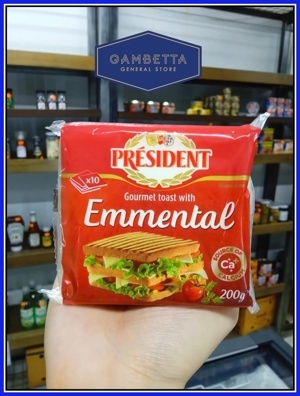 Phomai Emmental hiệu President 200g ( Phomai ngoại )