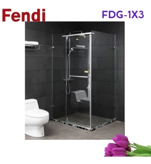 Phòng tắm kính Fendi FDG-1X3