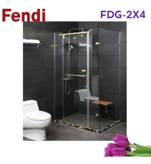 Phòng tắm kính Fendi FDG-2X4