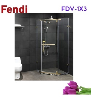 Phòng tắm kính Fendi FDV-1X3