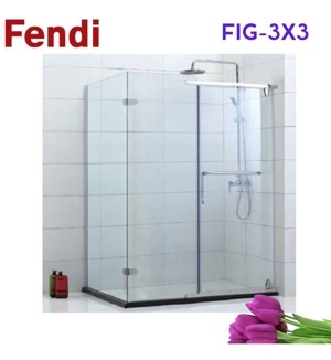 Phòng tắm kính Fendi FIG - 3X3