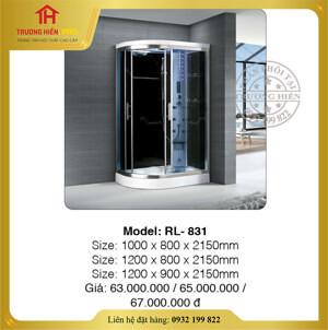 Phòng tắm kính Rohler RL-831