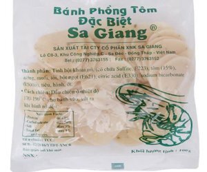 Phồng tôm Sa Giang 100g