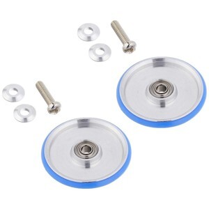 Phụ kiện 15426 MINI 4WD 19MM ALUROLL W/PLASRING (DISH) Tamiya