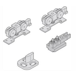 Phụ kiện cửa trượt 2 cánh Hafele 489.40.020
