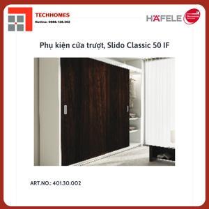 Phụ kiện cửa trượt 2 cánh lọt lòng cho cửa Hafele 401.30.002