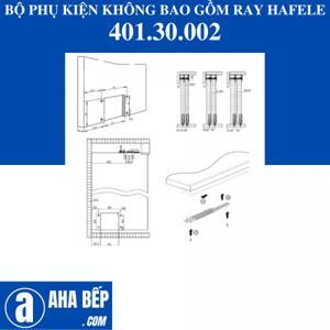 Phụ kiện cửa trượt 2 cánh lọt lòng cho cửa Hafele 401.30.002