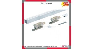 Phụ kiện cửa trượt 250O Hafele 942.34.003