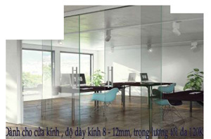 Phụ kiện cửa trượt kính 120L Hafele 941.25.150
