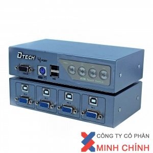 Phụ kiện KVM Switch VGA Dtech DT-8041