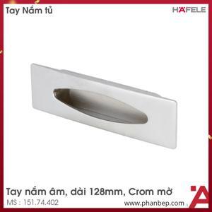 Phụ kiện tủ bếp - Tay nắm âm Hafele 151.74.402